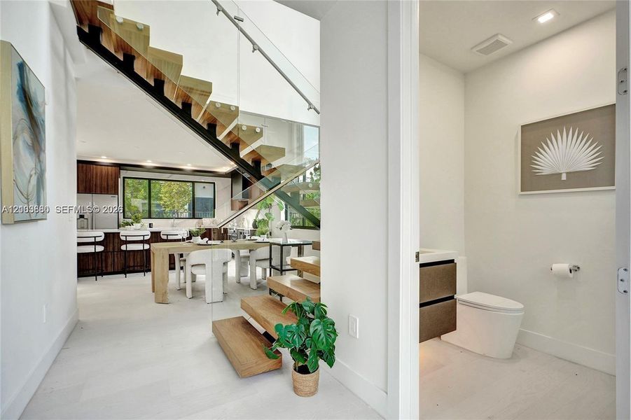Furnished interior view inside a new home in , Dania Beach (Image 5).