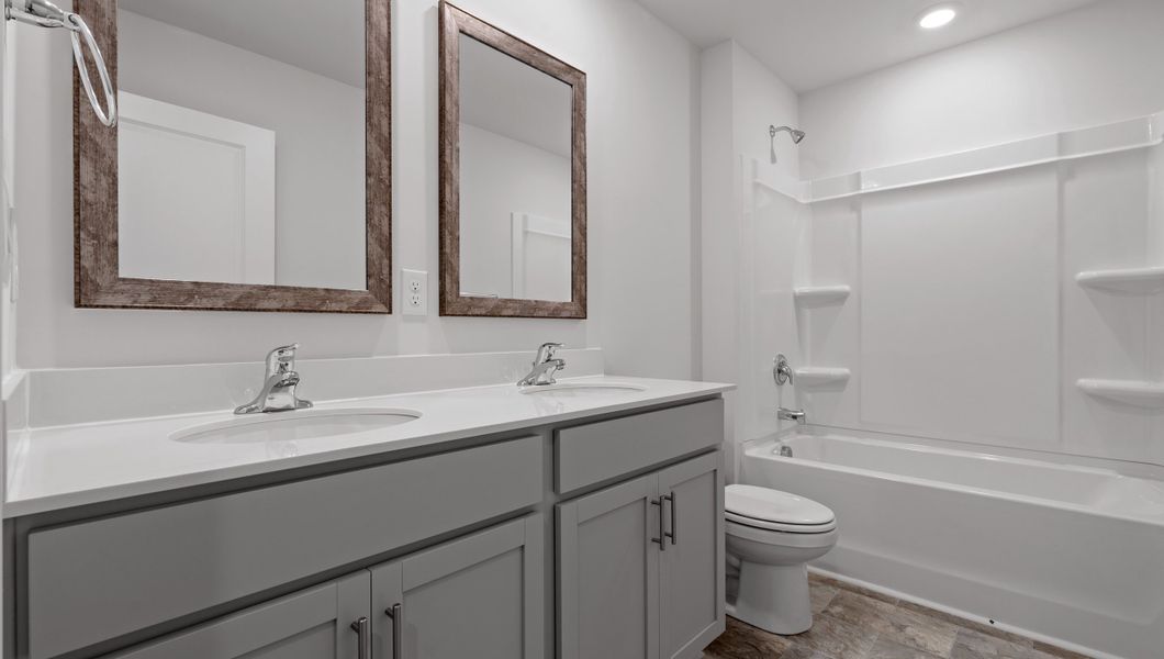Furnished interior view inside a new home in Spring Ridge, Anderson (Image 17).