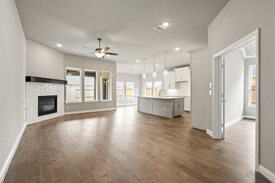 Spacious, unfurnished interior of a new home in , Porter (Image 8). Spacious, unfurnished interior of a new home in , Porter (Image 8).