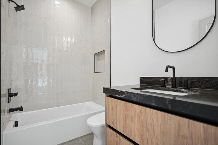 Furnished interior view inside a new home in Arlo Modern, Atlanta (Image 27).