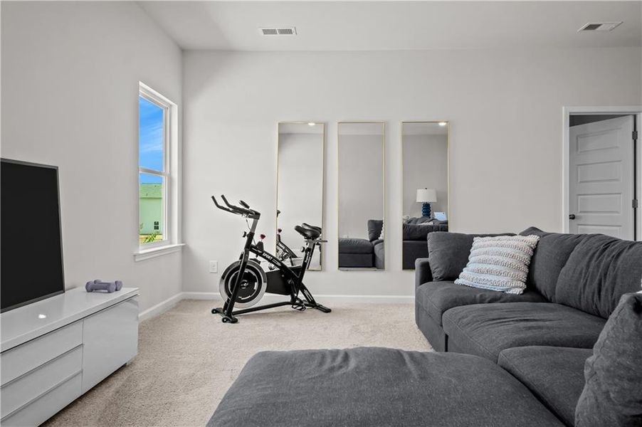 Furnished interior view inside a new home in Capstone Estates, Apison (Image 50).