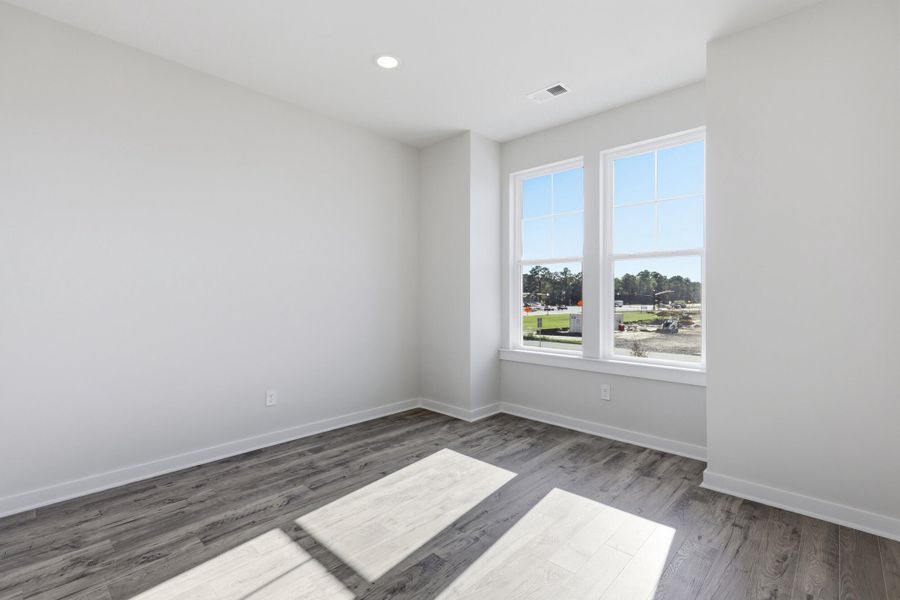 Spacious, unfurnished interior of a new home in Westpark at Cane Bay, Summerville (Image 49). Spacious, unfurnished interior of a new home in Westpark at Cane Bay, Summerville (Image 49).