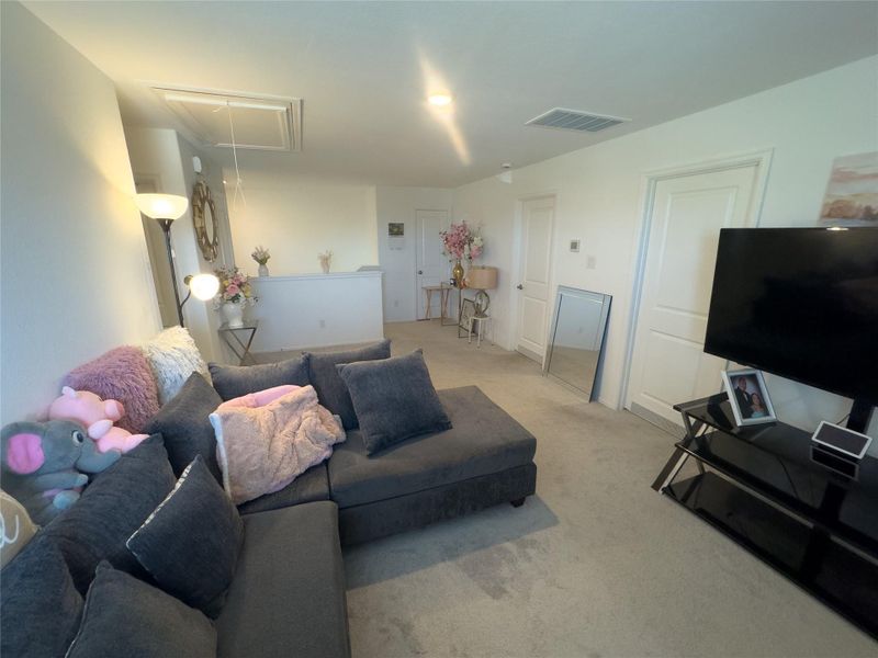 Furnished interior view inside a new home in Sterling Point at Baytown Crossings: Watermill Collection, Baytown (Image 15).