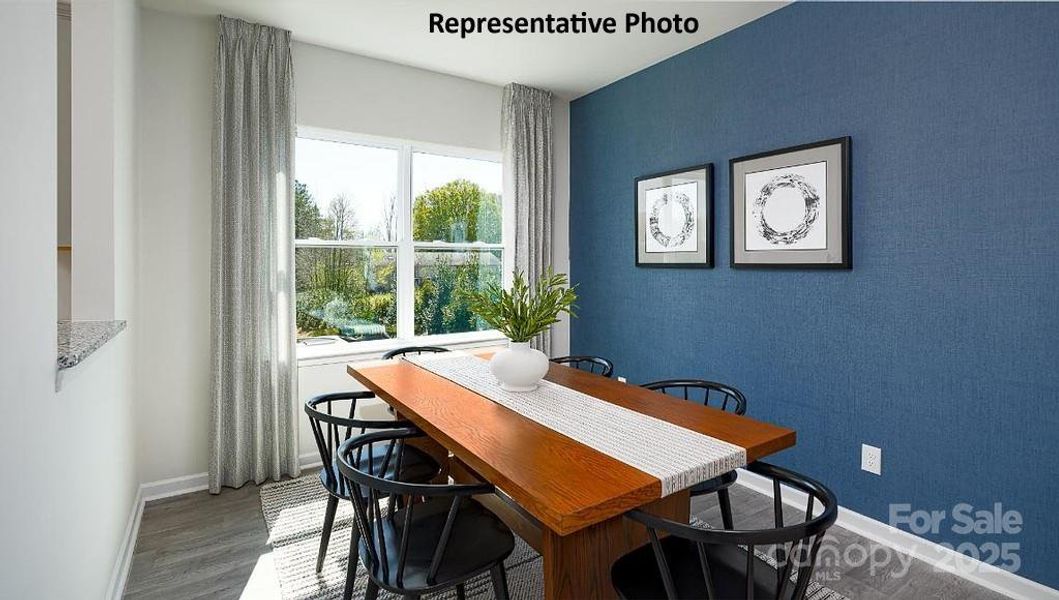 Furnished interior view inside a new home in Fergus Crossing, York (Image 20).