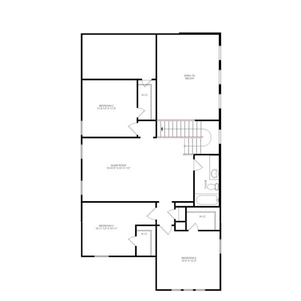 W/S #76963 / BG #3: 2nd Floor