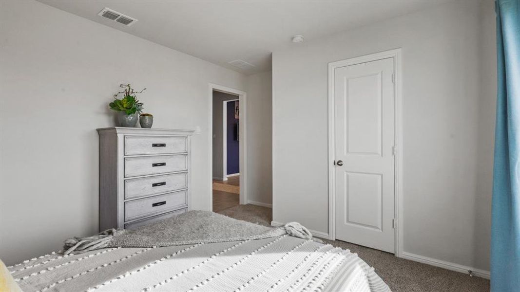 Furnished interior view inside a new home in Rosewood at Beltmill, Fort Worth (Image 28). Furnished interior view inside a new home in Rosewood at Beltmill, Fort Worth (Image 28).