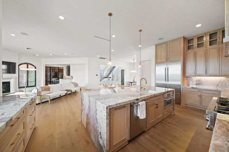Furnished interior view inside a new home in Monet Estates, Sugar Land (Image 30).