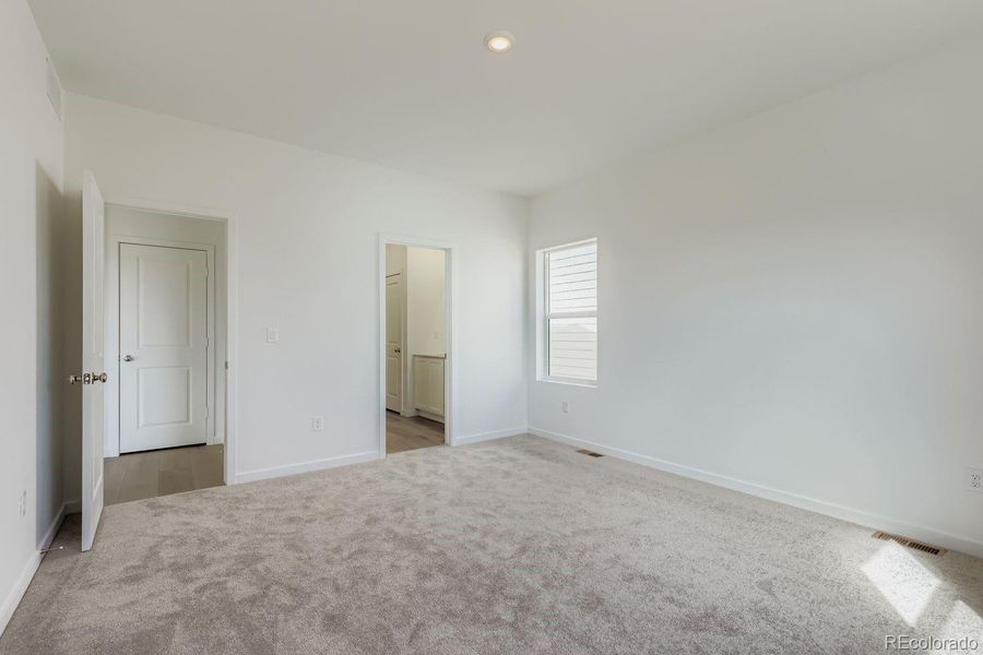 Spacious, unfurnished interior of a new home in Eastcreek Farm: The Camden Collection, Thornton (Image 9). Spacious, unfurnished interior of a new home in Eastcreek Farm: The Camden Collection, Thornton (Image 9).