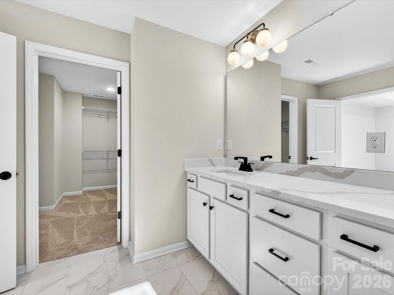 Furnished interior view inside a new home in Westview Towns, Waxhaw (Image 8).