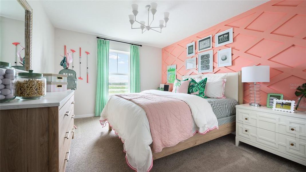 Furnished interior view inside a new home in Wynnstone, Davenport (Image 6).