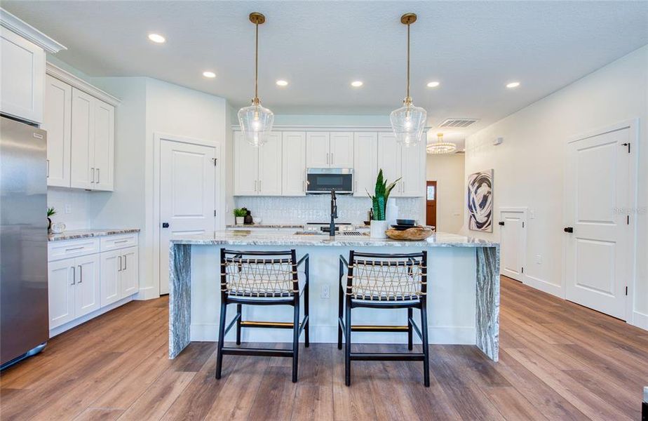 Furnished interior view inside a new home in , Palm Harbor (Image 16).