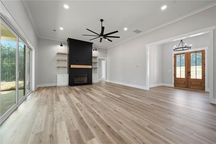Spacious, unfurnished interior of a new home in , Nicholson (Image 30).