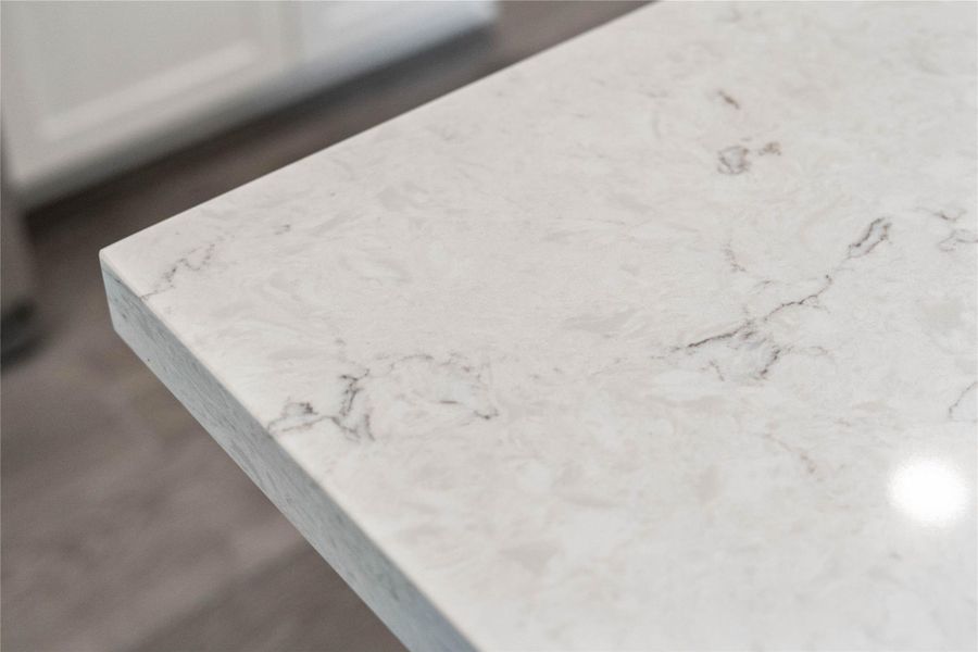 Carrara Mist Quartz Countertop.