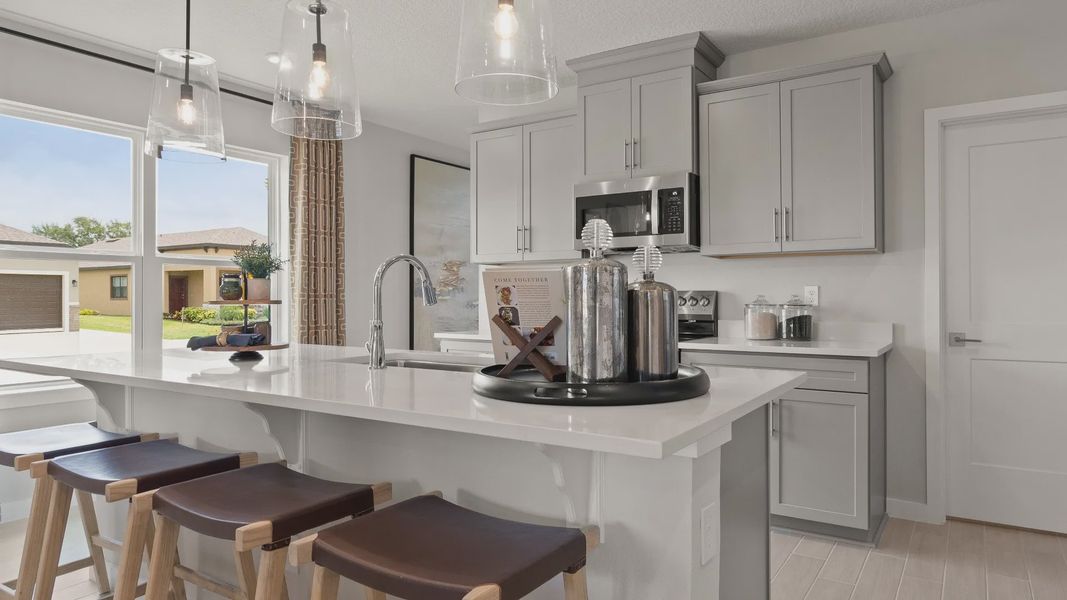 Furnished interior view inside a new home in Ardisia Park, New Smyrna Beach (Image 8).