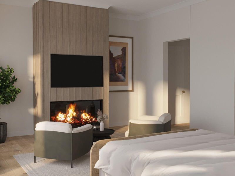 Furnished interior view inside a new home in , Mount Pleasant (Image 10).