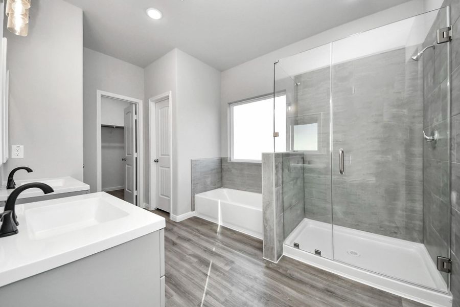 Furnished interior view inside a new home in , Houston (Image 13). Furnished interior view inside a new home in , Houston (Image 13).