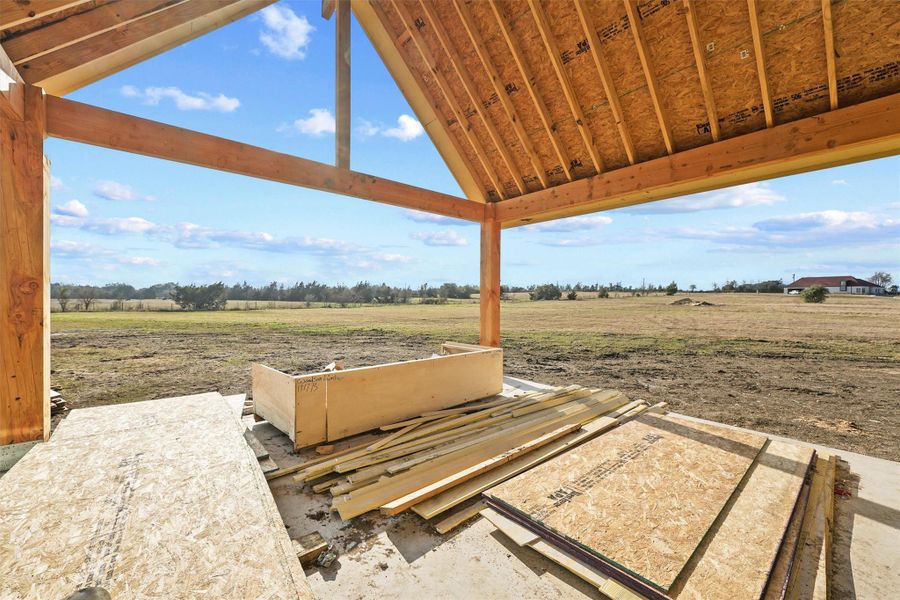 Primary back patio will feature an outdoor kitchen with a 14 ft island, equipped with a 30 inch griddle and 32 inch grill as well as a firepit. Imagine spending your evening telling stories around the fire, watching the stars and making smores. Plenty of room on the property for your chicken coop too! Primary back patio will feature an outdoor kitchen with a 14 ft island, equipped with a 30 inch griddle and 32 inch grill as well as a firepit. Imagine spending your evening telling stories around the fire, watching the stars and making smores. Plenty of room on the property for your chicken coop too!