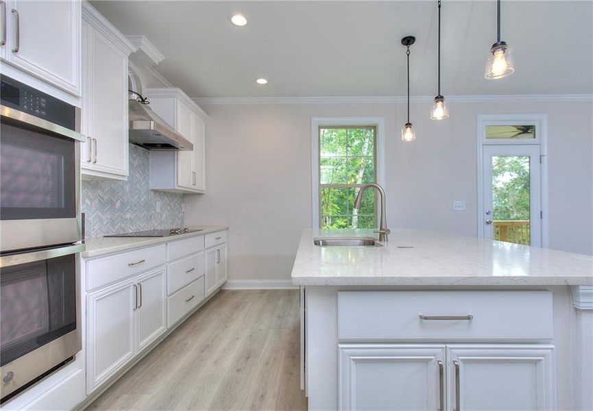 Furnished interior view inside a new home in , Conyers (Image 5). Furnished interior view inside a new home in , Conyers (Image 5).