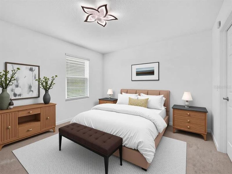 Furnished interior view inside a new home in Storey Creek, Kissimmee (Image 17).