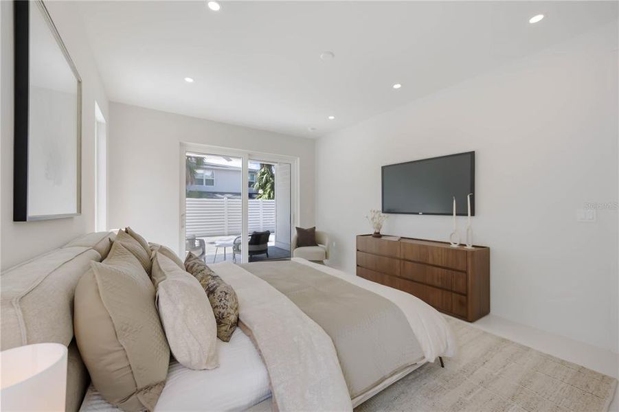 Furnished interior view inside a new home in , Sarasota (Image 16).