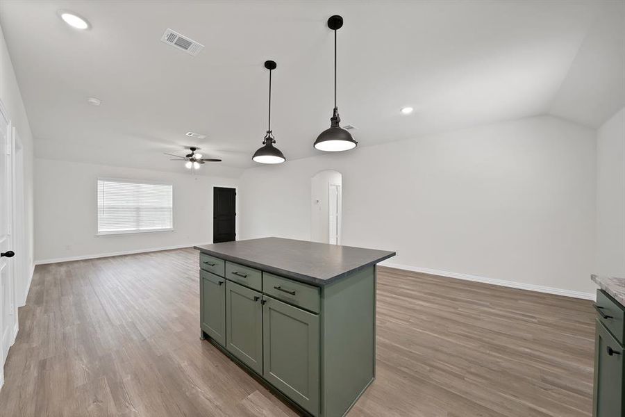 Furnished interior view inside a new home in , Poolville (Image 7).
