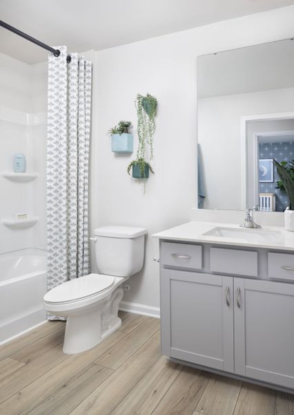 Amira Model Upstairs Hall Bath