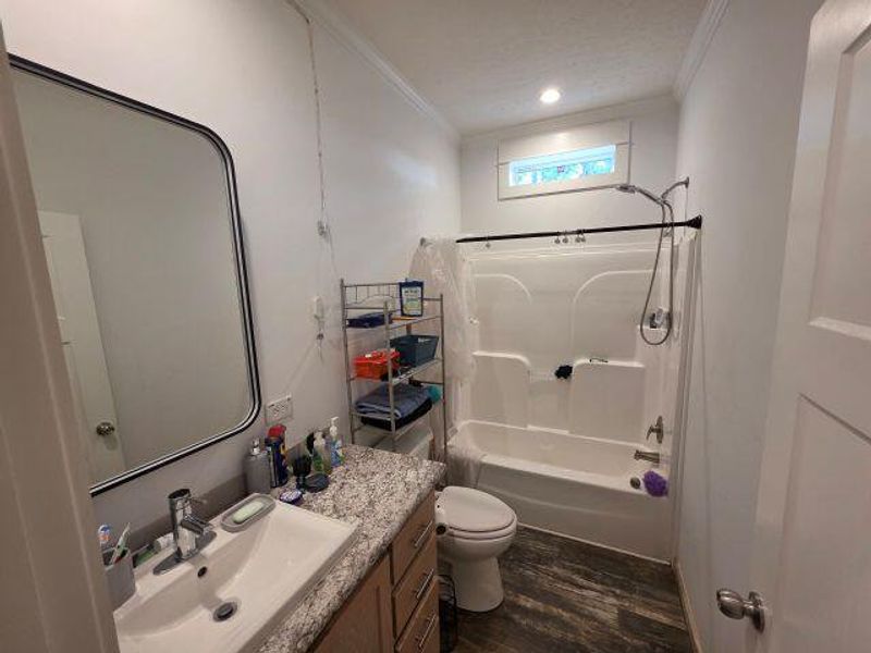 Furnished interior view inside a new home in , Santee (Image 13).