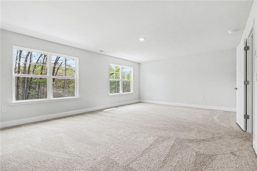 Spacious, unfurnished interior of a new home in Thunder Ridge, Dawsonville (Image 17).