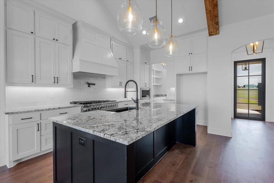 Furnished interior view inside a new home in , Godley (Image 17).
