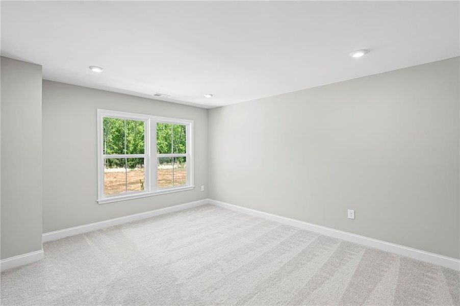 Spacious, unfurnished interior of a new home in Hidden Fields, Hoschton (Image 42). Spacious, unfurnished interior of a new home in Hidden Fields, Hoschton (Image 42).