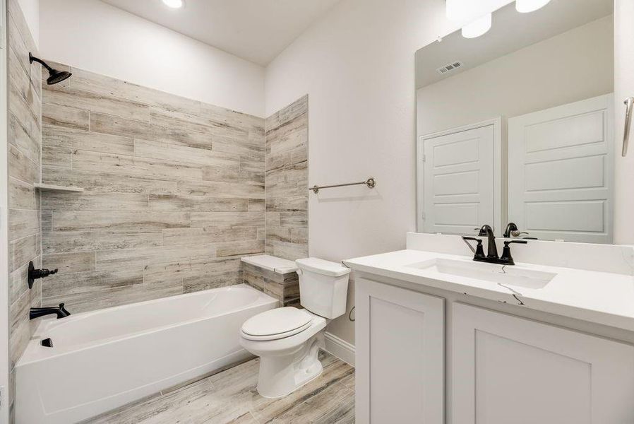 Furnished interior view inside a new home in , Lowry Crossing (Image 9).
