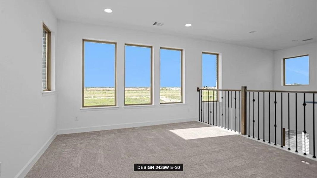 Spacious, unfurnished interior of a new home in Elyson 45', Katy (Image 15). Spacious, unfurnished interior of a new home in Elyson 45', Katy (Image 15).