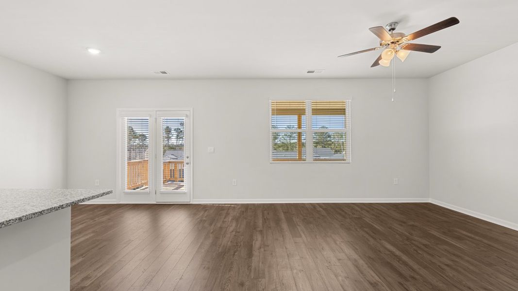 Spacious, unfurnished interior of a new home in Southwind Village, Evans (Image 11). Spacious, unfurnished interior of a new home in Southwind Village, Evans (Image 11).