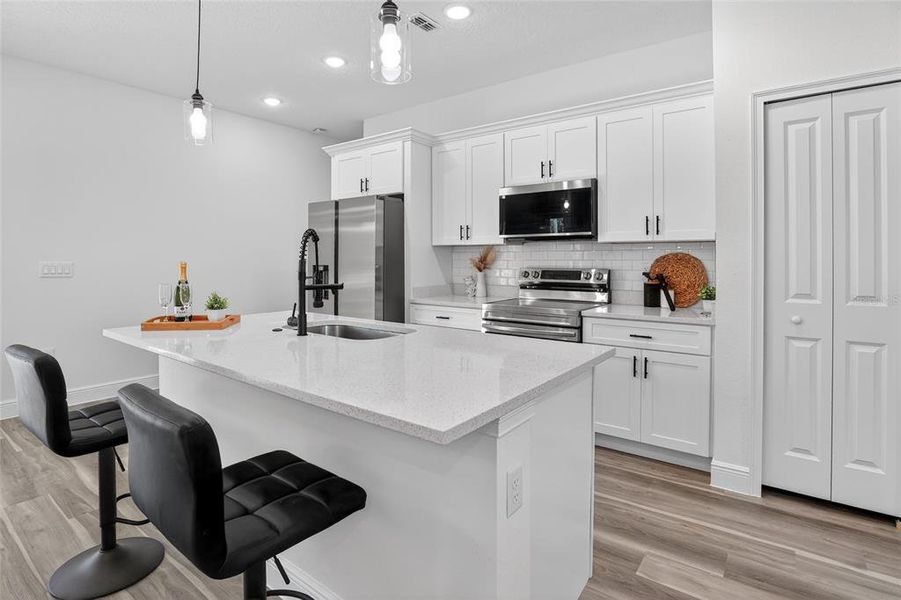 Furnished interior view inside a new home in , Citrus Springs (Image 14).