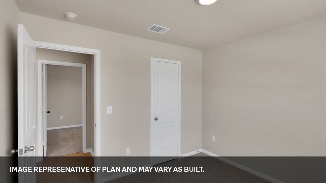 Representative unfurnished interior of a home built from the The Dean by D.R. Horton in Revelry, Del Valle (Image 20). Representative unfurnished interior of a home built from the The Dean by D.R. Horton in Revelry, Del Valle (Image 20).
