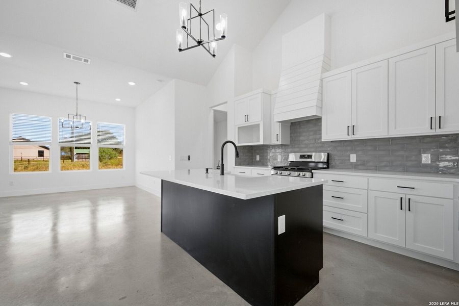 Furnished interior view inside a new home in , Stockdale (Image 5).