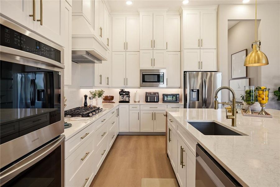 Furnished interior view inside a new home in Avalon Ridge, Winter Garden (Image 39).