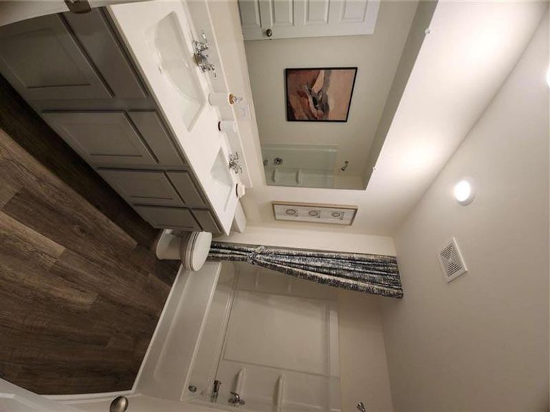 Furnished interior view inside a new home in Cedar Ridge - Locust Grove Station, Locust Grove (Image 12). Furnished interior view inside a new home in Cedar Ridge - Locust Grove Station, Locust Grove (Image 12).