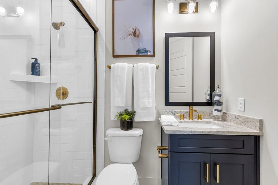 Furnished interior view inside a new home in Hidden Ponds Reserve, Awendaw (Image 7). Furnished interior view inside a new home in Hidden Ponds Reserve, Awendaw (Image 7).