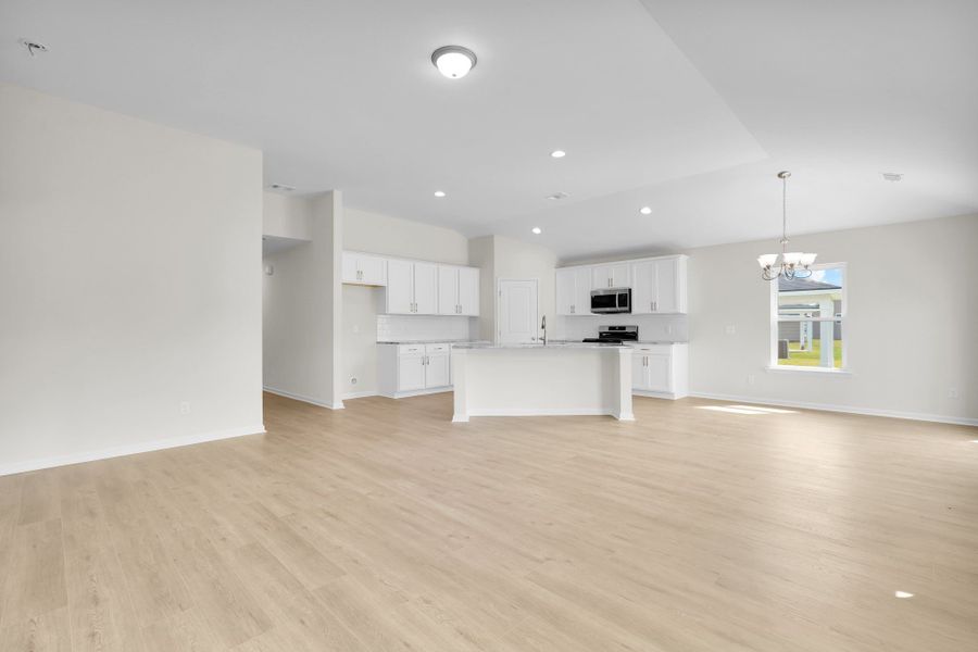 Spacious, unfurnished interior of a new home in Heritage at New Riverside, Bluffton (Image 13). Spacious, unfurnished interior of a new home in Heritage at New Riverside, Bluffton (Image 13).