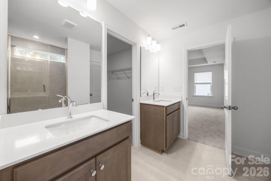 REPRESENTATIVE PURPOSES ONLY - Primary Bathroom REPRESENTATIVE PURPOSES ONLY - Primary Bathroom
