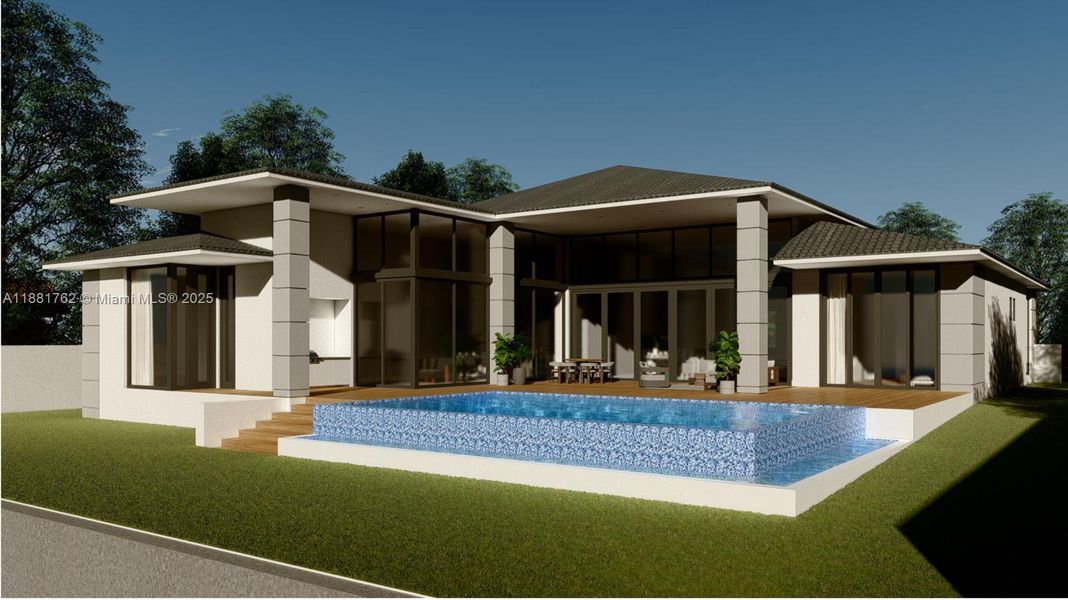 Front exterior of a new home in , Hollywood, FL, highlighting curb appeal (Image 5). Front exterior of a new home in , Hollywood, FL, highlighting curb appeal (Image 5).