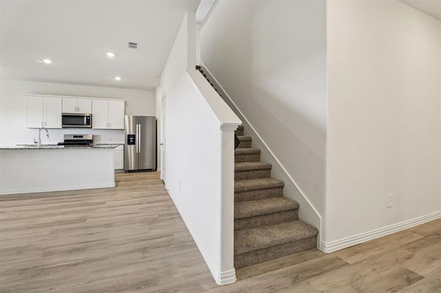 Spacious, unfurnished interior of a new home in River Ridge, Crandall (Image 29). Spacious, unfurnished interior of a new home in River Ridge, Crandall (Image 29).