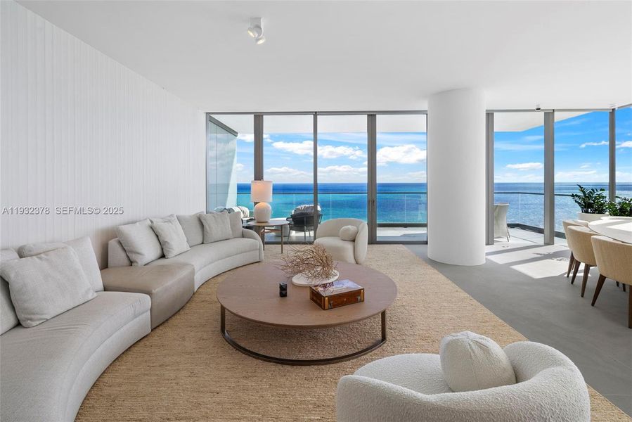 Furnished interior view inside a new home in , Hallandale Beach (Image 10).