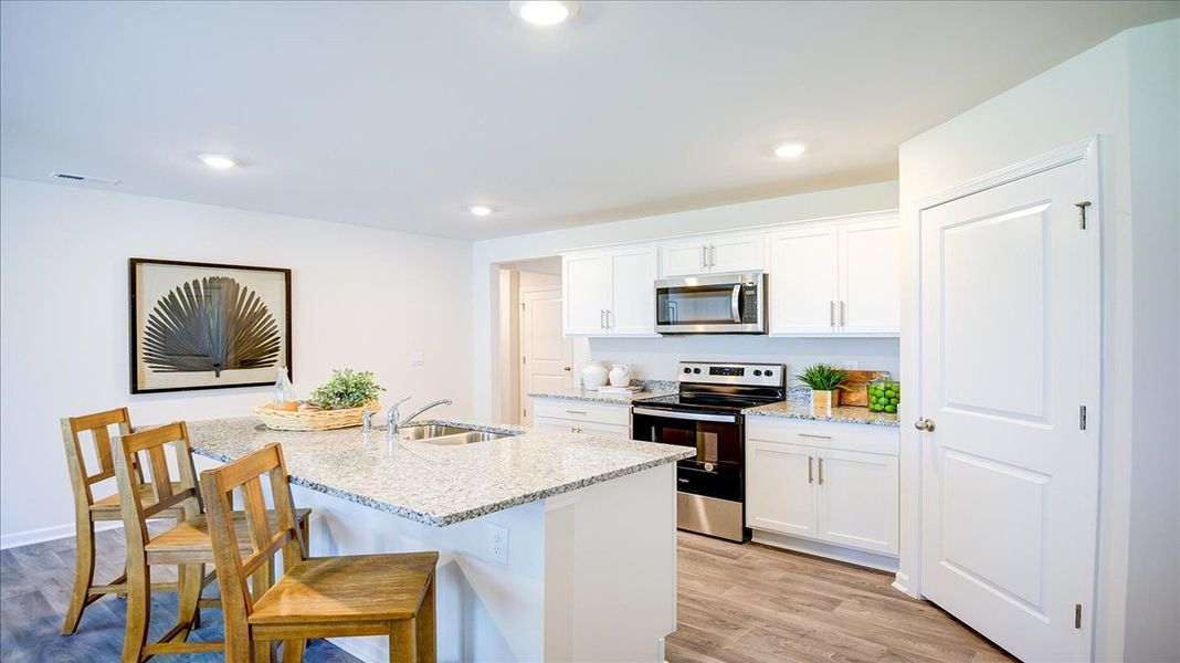 Furnished interior view inside a new home in Bynum Farms, Farmville (Image 17).
