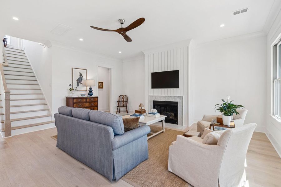 Furnished interior view inside a new home in , Johns Island (Image 55). Furnished interior view inside a new home in , Johns Island (Image 55).