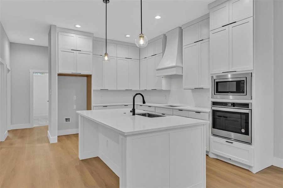 Furnished interior view inside a new home in , Grand Prairie (Image 8). Furnished interior view inside a new home in , Grand Prairie (Image 8).