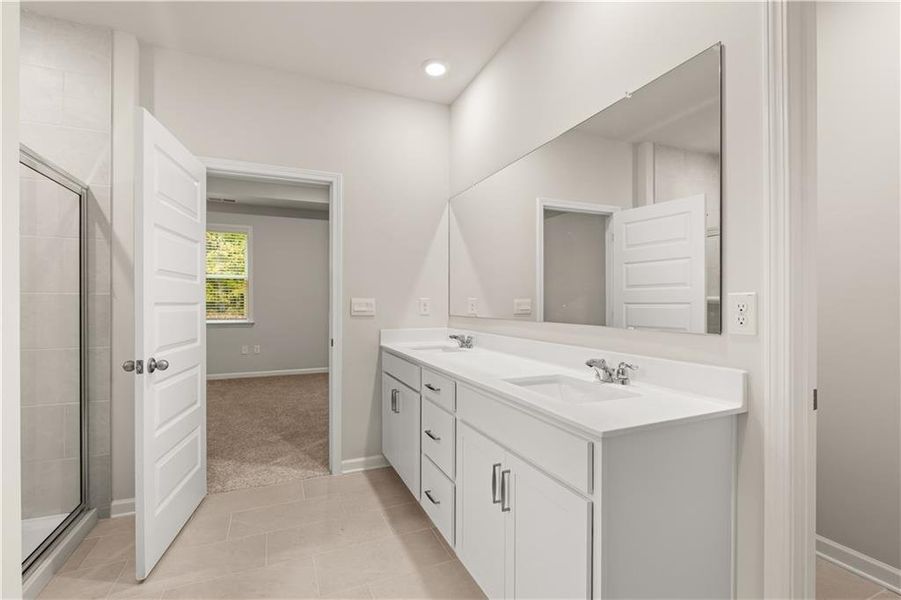 Furnished interior view inside a new home in Kingston Ranch at Lake Oconee, Buckhead (Image 8).