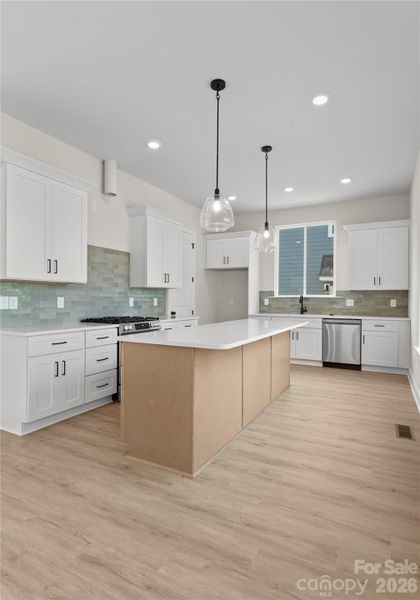 Furnished interior view inside a new home in , Belmont (Image 12).