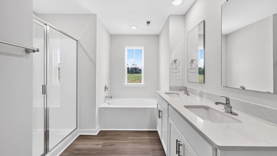 Furnished interior view inside a new home in Laurelbrook, Sherrills Ford (Image 24).